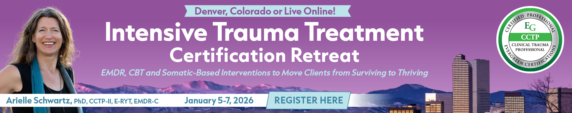 3-Day: Intensive Trauma Treatment Certification Retreat