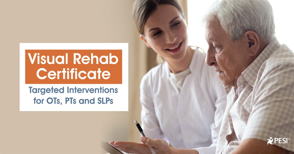 Earn Your Visual Rehabilitation Certificate | PESI.com