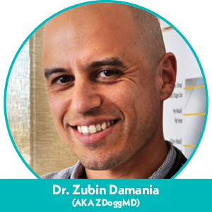 Dr. Zubin Damania (AKA ZDoggMD)
