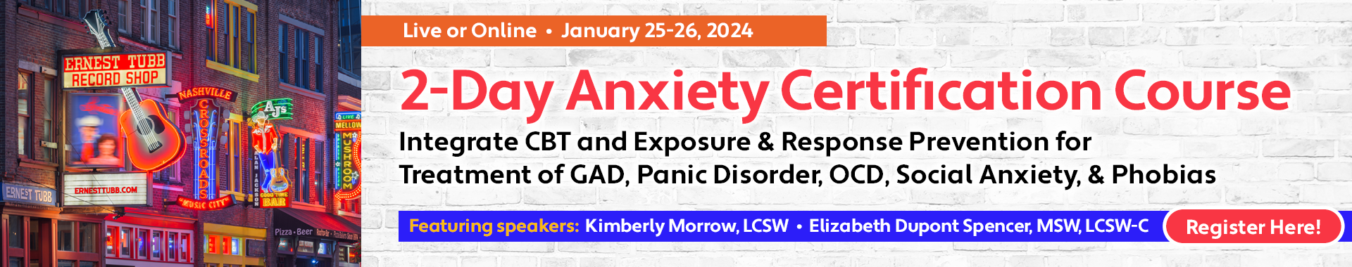2-Day Anxiety Certification Course