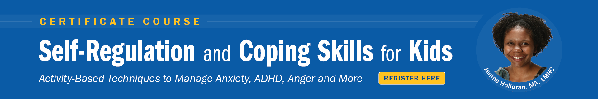 Self-Regulation and Coping Skills for Kids