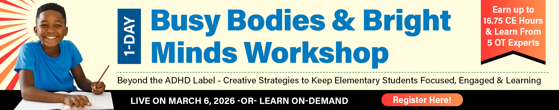 Busy Bodies & Bright Minds Workshop