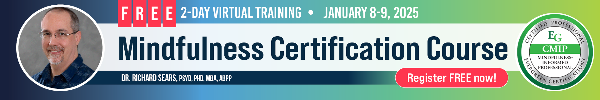 FREE 2-Day Intensive Training: Mindfulness Certification Course