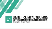 GOTTMAN METHOD COUPLES THERAPY CLINICAL TRAINING: Official Certification Training Level 1 – Bridging the Couple Chasm. (Sydney) 2