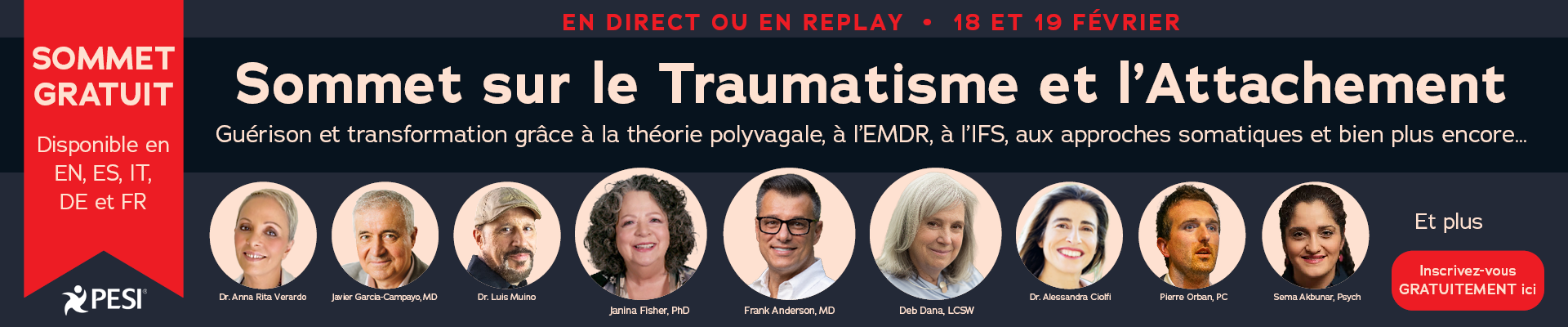 Sommet GRATUIT sur les traumatismes et l'attachement
