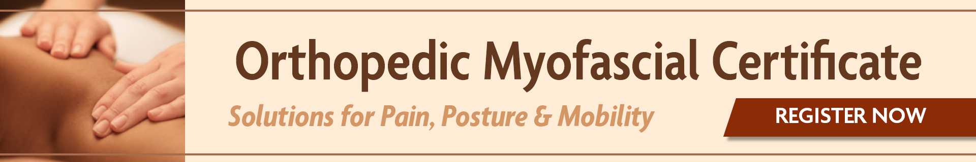 Orthopedic Myofascial Certificate Full