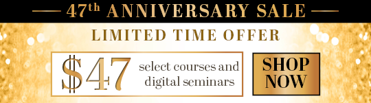Anniversary Sale Shop $47 Select Trainings Now!