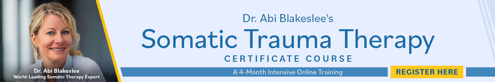 Abi Blakeslee's Somatic Trauma Therapy Certificate Course