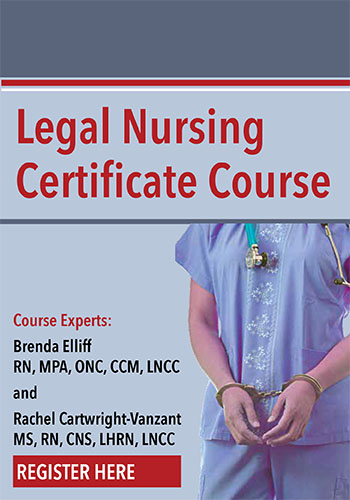 legal nursing courses online