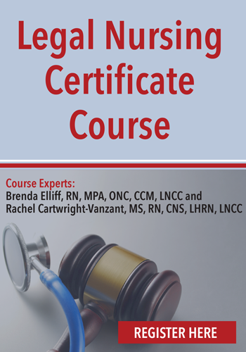 Legal Nursing Certificate Course