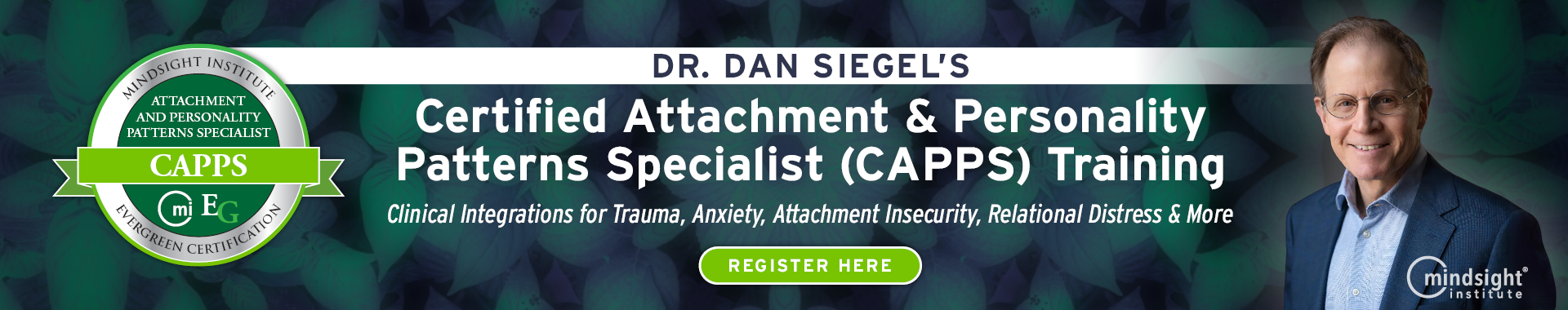 Dr. Dan Siegel's Certified Attachment & Personality Patterns Specialist (CAPPS) Training