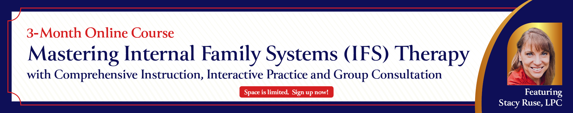 3-Month Online Course on Mastering Internal Family Systems (IFS) Therapy