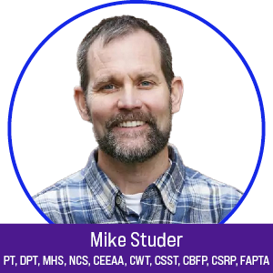 Mike Studer, PT, DPT, MHS, NCS, CEEAA, CWT, CSST, FAPTA