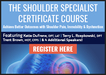 The Shoulder Specialist Certificate Course