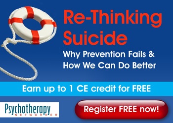 Re-Thinking Suicide: Why Prevention Fails & How We Can Do Better