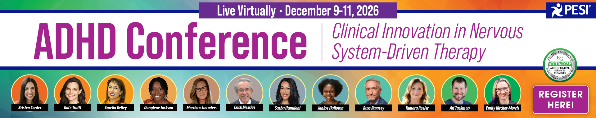 ADHD Conference: Clinical Innovation in Nervous System-Driven Therapy