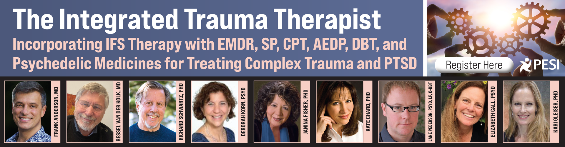The Integrated Trauma Therapist: Incorporating IFS with EMDR, SP, CPT, AEDP, DBT, and Psychedelic Medicines for Treating Complex Trauma and PTSD