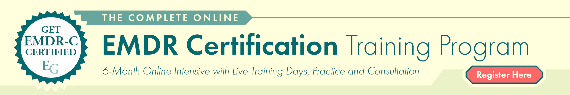 The Complete Online EMDR Certification Training Program