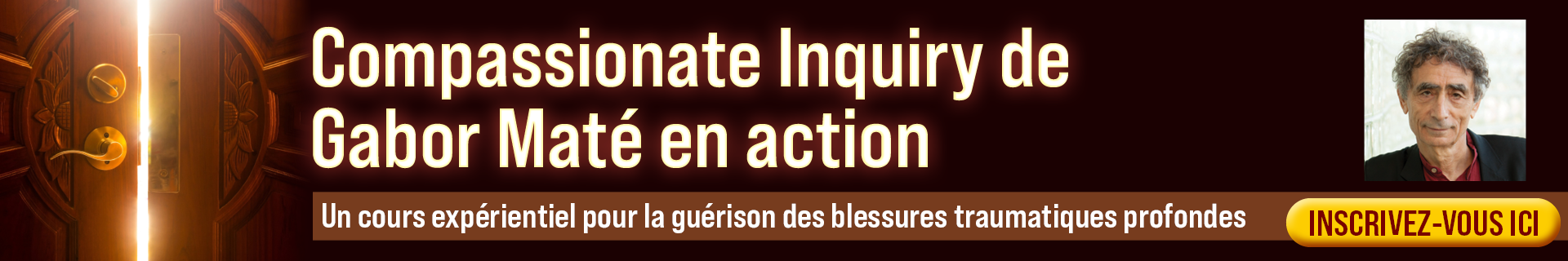 Compassionate Inquiry in Action de Gabor Mate : Un cours expérientiel pour la guérison des blessures traumatiques profondes