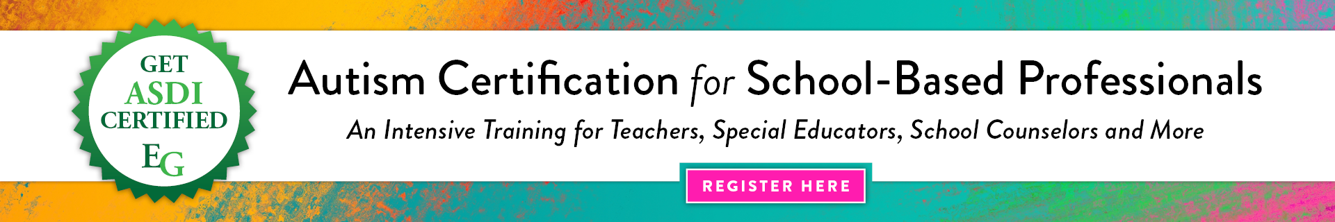 Autism Certification for School-Based Professionals
