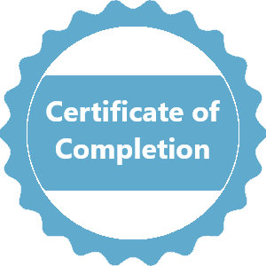 Certificate of Completion