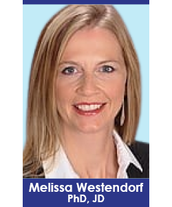 Melissa Westendorf, PhD, JD