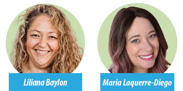 Liliana Baylon, LMFT-S, RPT-S™, EMDRIA Approved Consultant, and Maria Laquerre-Diego, LMFT-S, RPT-S™