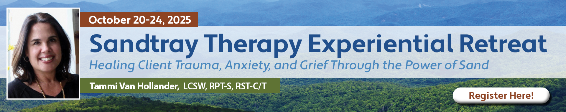 5-Day Sandtray Therapy Experiential Retreat: Healing Client Trauma, Anxiety, and Grief Through the Power of Sand