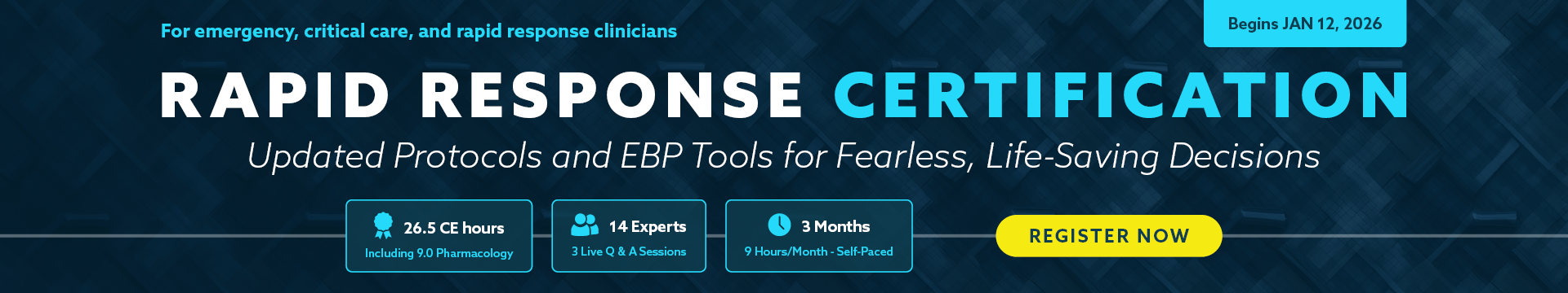 Immersive Rapid Response Certification Course