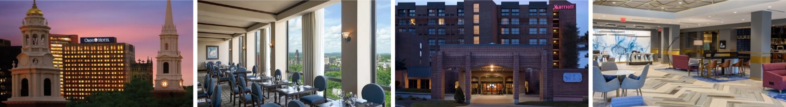 Omni New Haven Hotel at Yale and Providence Marriott Downtown