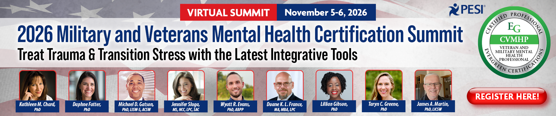 2026 Military and Veterans Mental Health Certification Summit