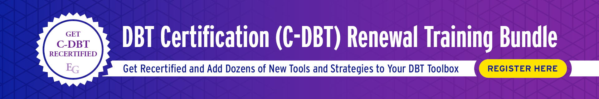DBT Certification (C-DBT) Renewal Training Bundle