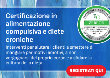 Certificazione in alimentazione compulsiva e diete croniche