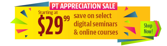 PT Appreciation Sale