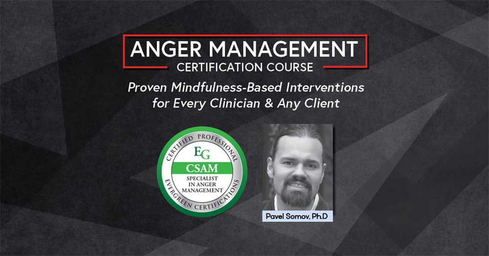 Anger Management Certification Course