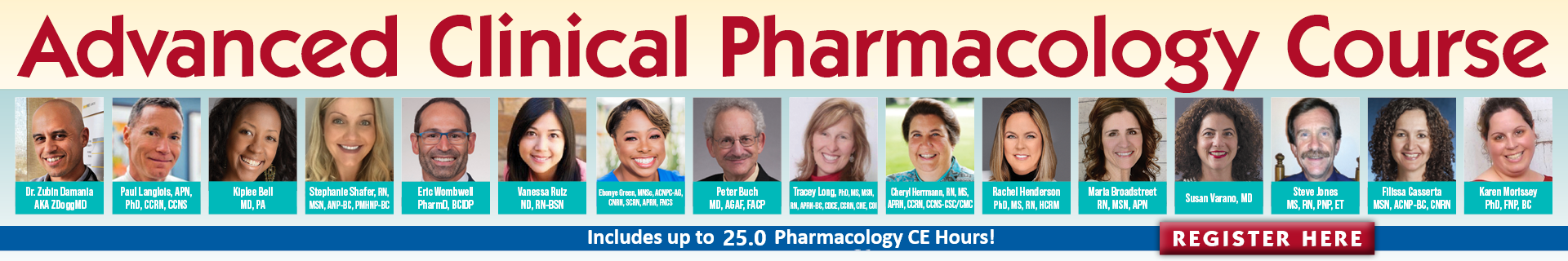 Advanced Clinical Pharmacology Course