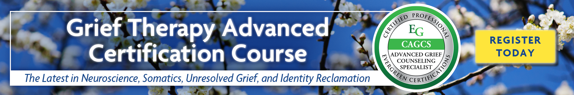 Grief Therapy Advanced Certification Course