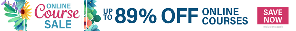Online Course Sale - up to 89% off online courses