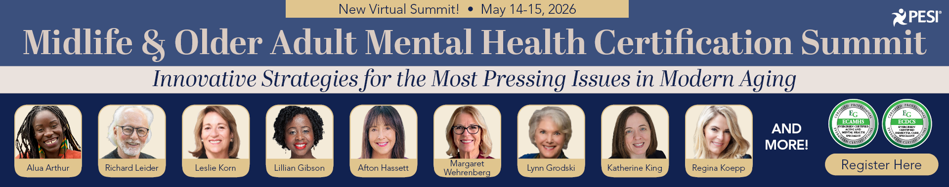 Midlife &Older Adult Mental Health Summit