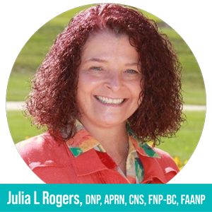 Julia L Rogers, DNP, APRN, CNS, FNP-BC, FAANP