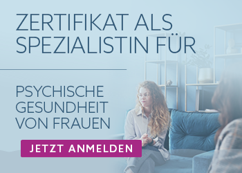 Zertifikat als Spezialistin für psychische Gesundheit von Frauen
