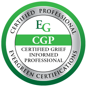 Certified Grief Informed Professional badge