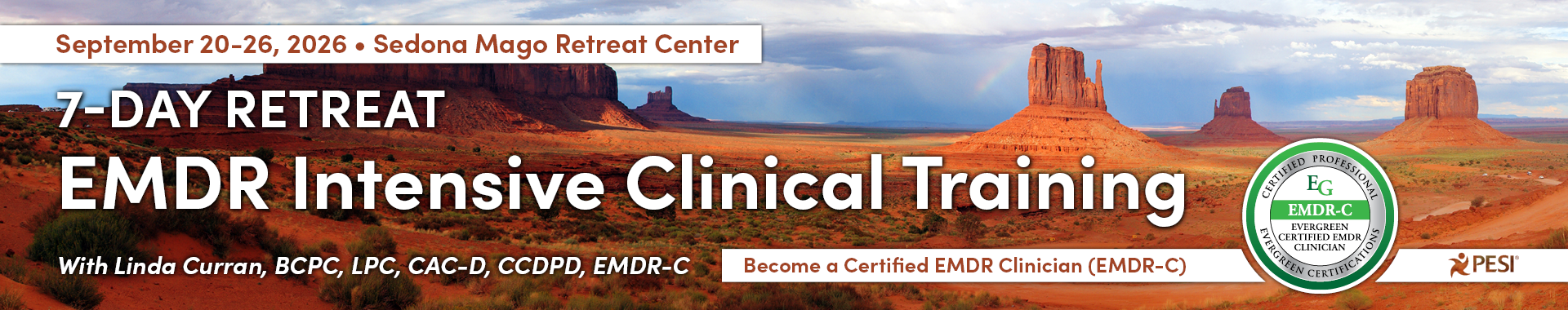 7-Day Retreat: EMDR Intensive Clinical Training