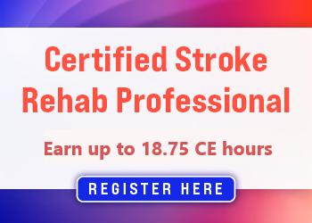 Certified Stroke Rehab Professional