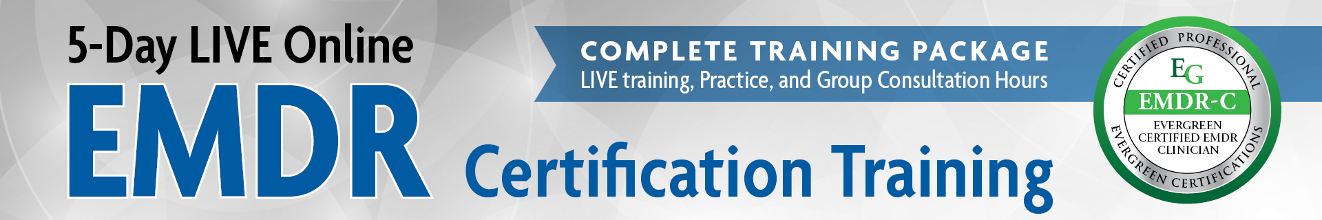 5-Day LIVE Online EMDR Certification Training