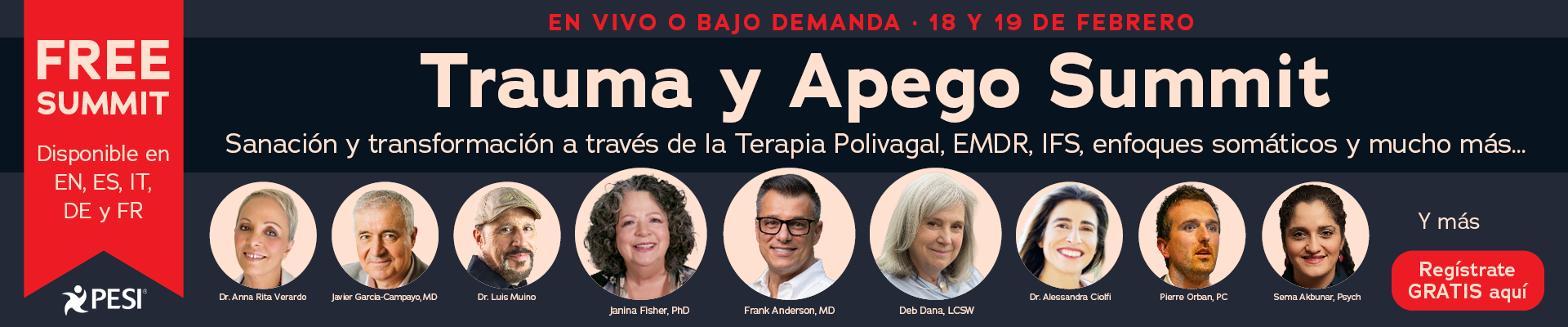 Cumbre GRATUITA sobre Trauma y Apego