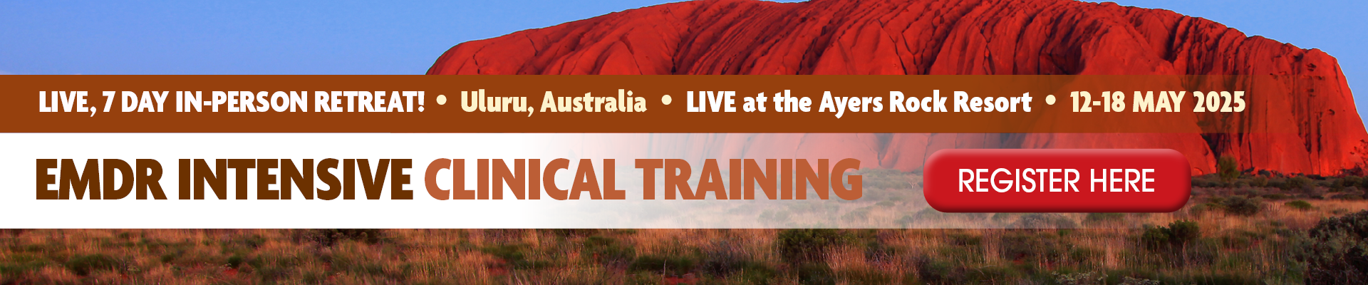 7-Day Ayers Rock Retreat: EMDR Intensive Clinical Training