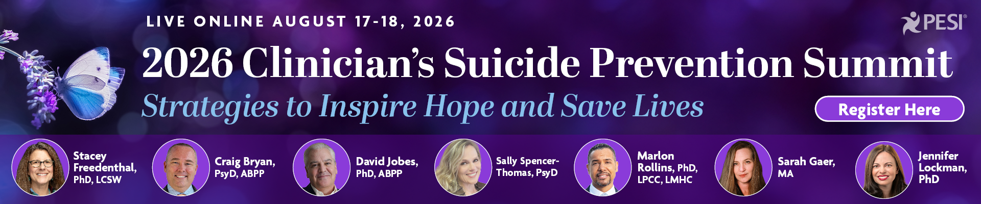 2026 Clinician's Suicide Prevention Summit