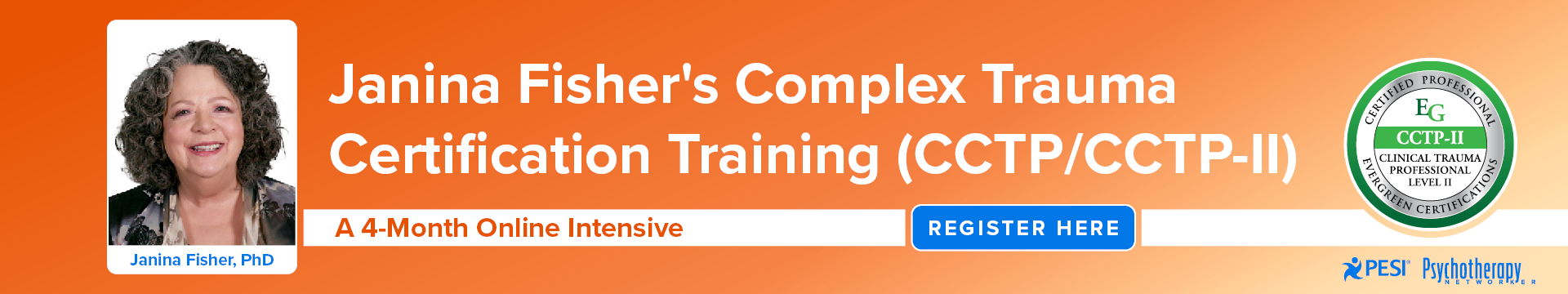 Janina Fisher's Complex Trauma Certification Training (CCTP/CCTP-II)