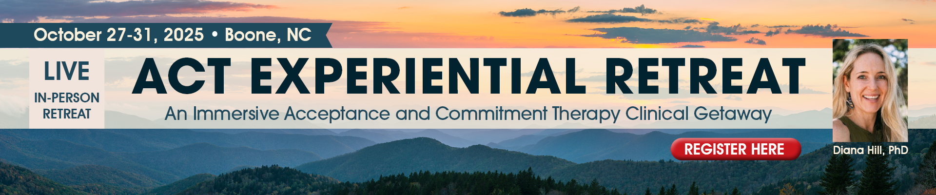 5-Day: ACT Experiential Retreat: An Immersive Acceptance and Commitment Therapy Clinical Getaway